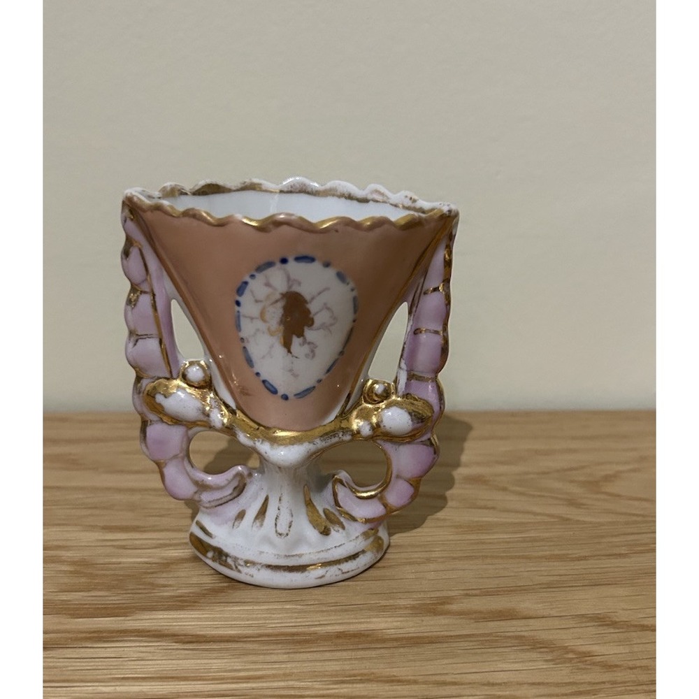France‎ Or Belgium Limoges Vintage Collectible Miniature Vase Marked 1821